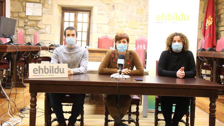 Udal aurrekontuaren aurka agertzeko arrazoiak aletu ditu EH Bilduk