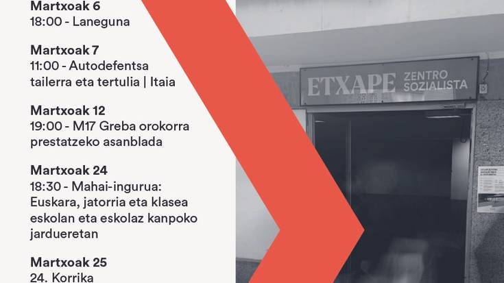 M17 greba orokorra prestatzeko asanblada