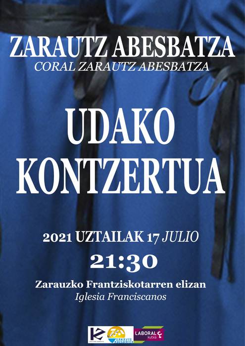 Zarautz Abesbatzaren kontzertua