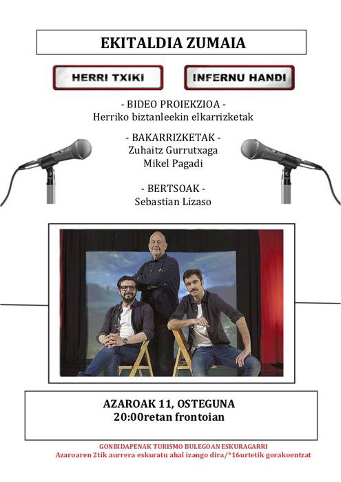 Herri txiki infernu handi ekitaldia