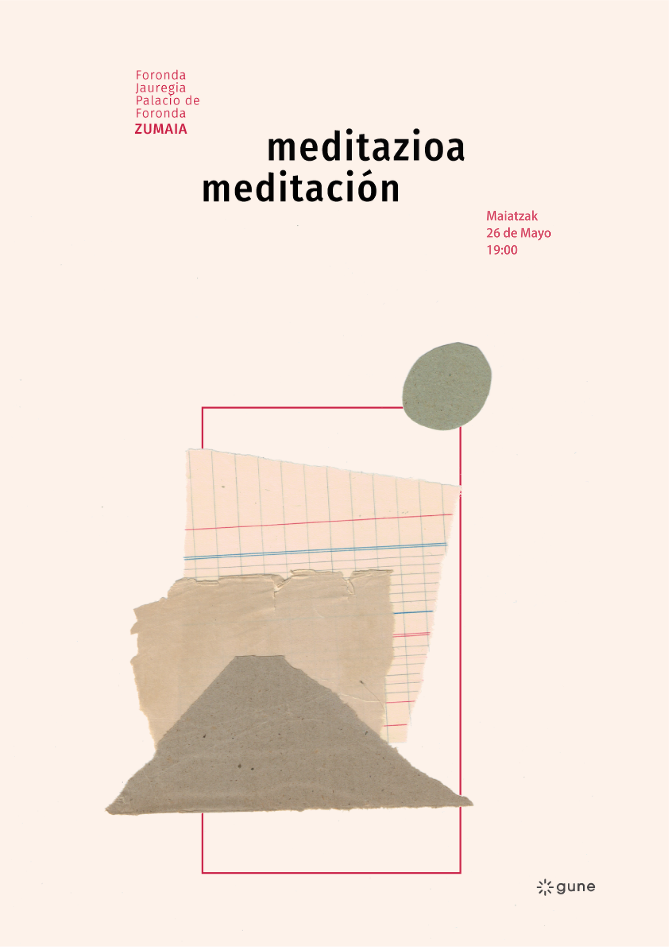 GUNEren meditazio saioa