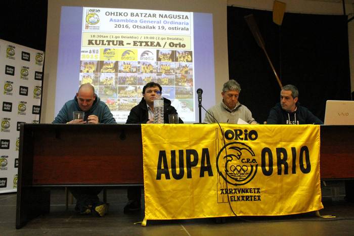 Orio Arraunketa Elkarteak urteko batzar nagusia egingo du martxoaren 3an