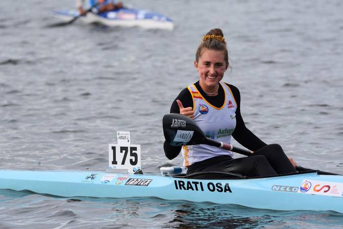 Irati Osa: "Amestutako denboraldia izan da, helburu guztiak bete ditut"