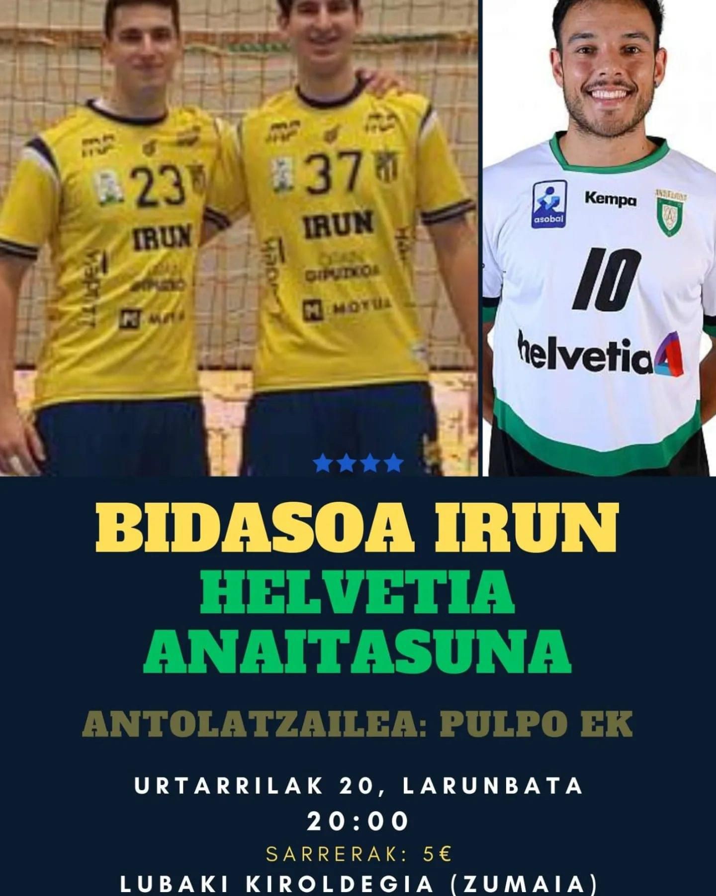 Bidasoa eta Anaitasunaren arteko lehian, hiru zumaiar izango dira