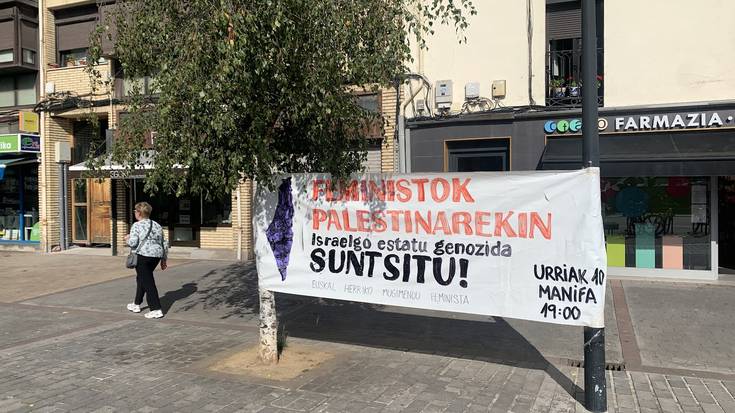 Palestinaren askatasuna aldarrikatzeko mobilizazioa egingo dute bihar Zumaiako feministek