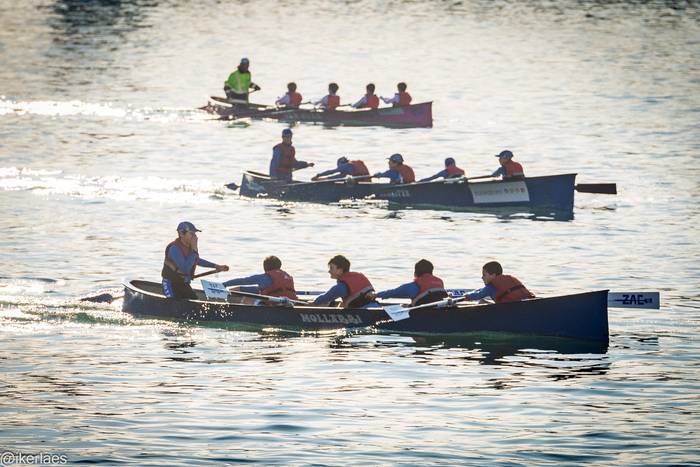 Bertan behera geratu da batelen hirugarren jardunaldia hiru estropada jokatu eta gero