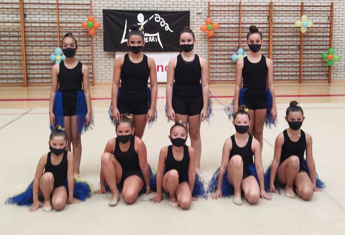 Azkoitiko Zubiberri gimnastika erritmikoko taldeak erakustaldia eskaini du Elkargunean
