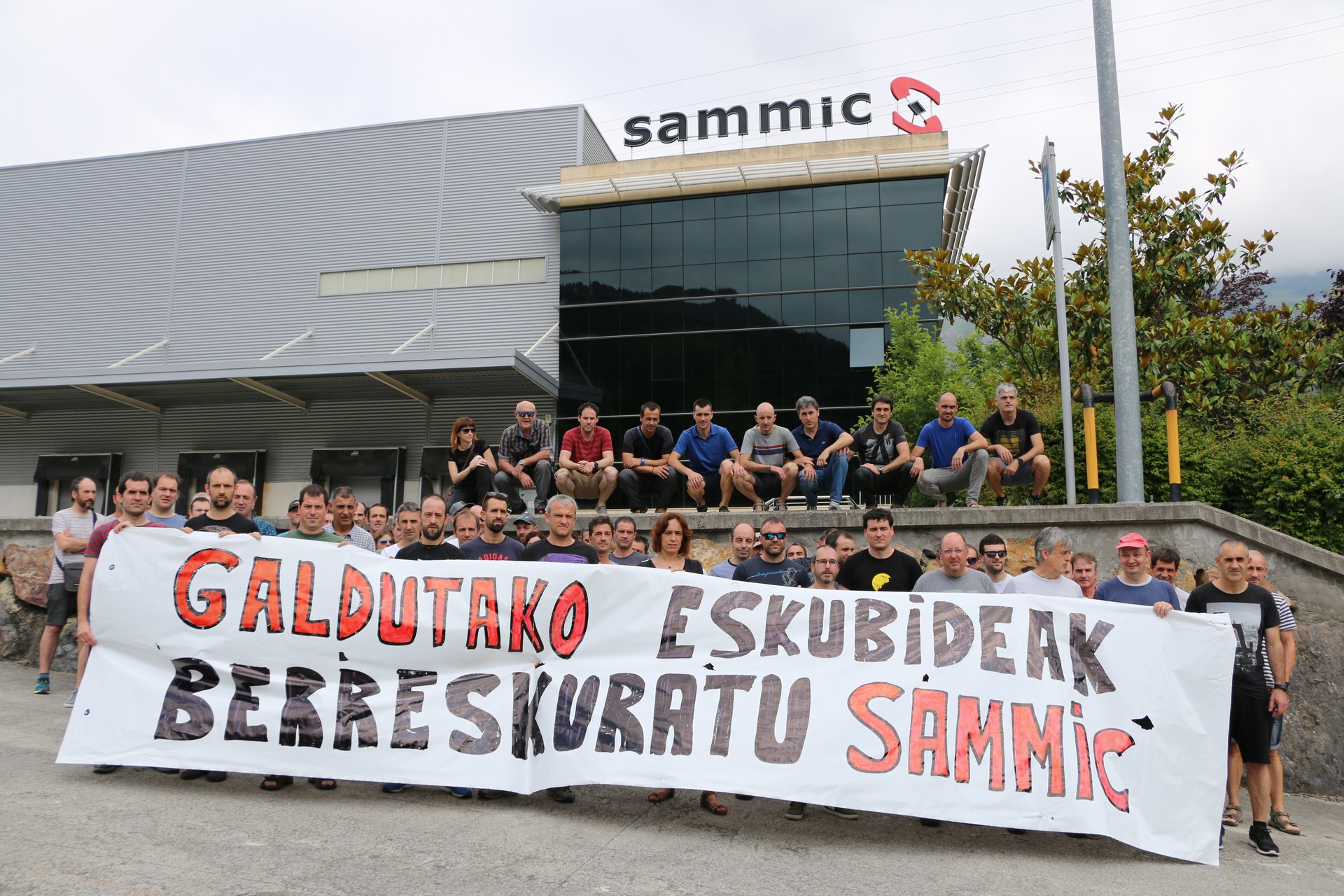 Sammic S.L. enpresako langileak borrokan, hitzarmen duin baten alde