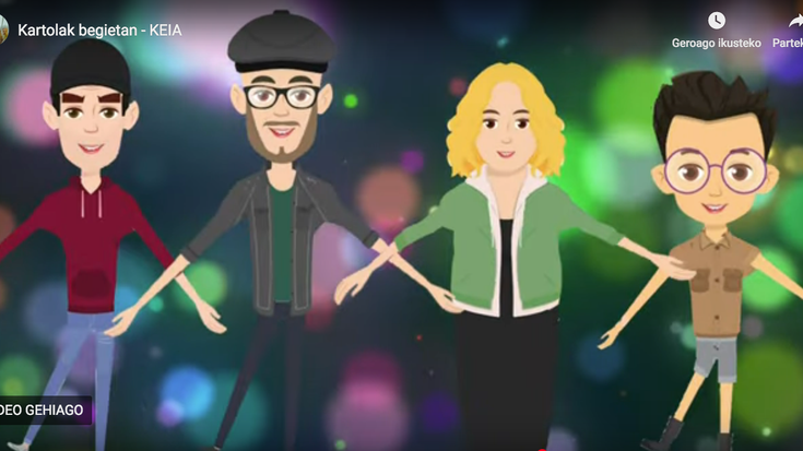 Keia taldeak disko berriko bigarren single-bideoklipa kaleratu du