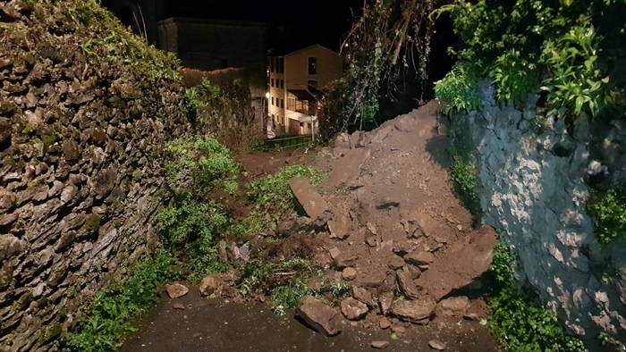 Azpeitiko hilerriko bidea itxi du luizi batek eta astelehena arte ezingo dute garbitzen hasi