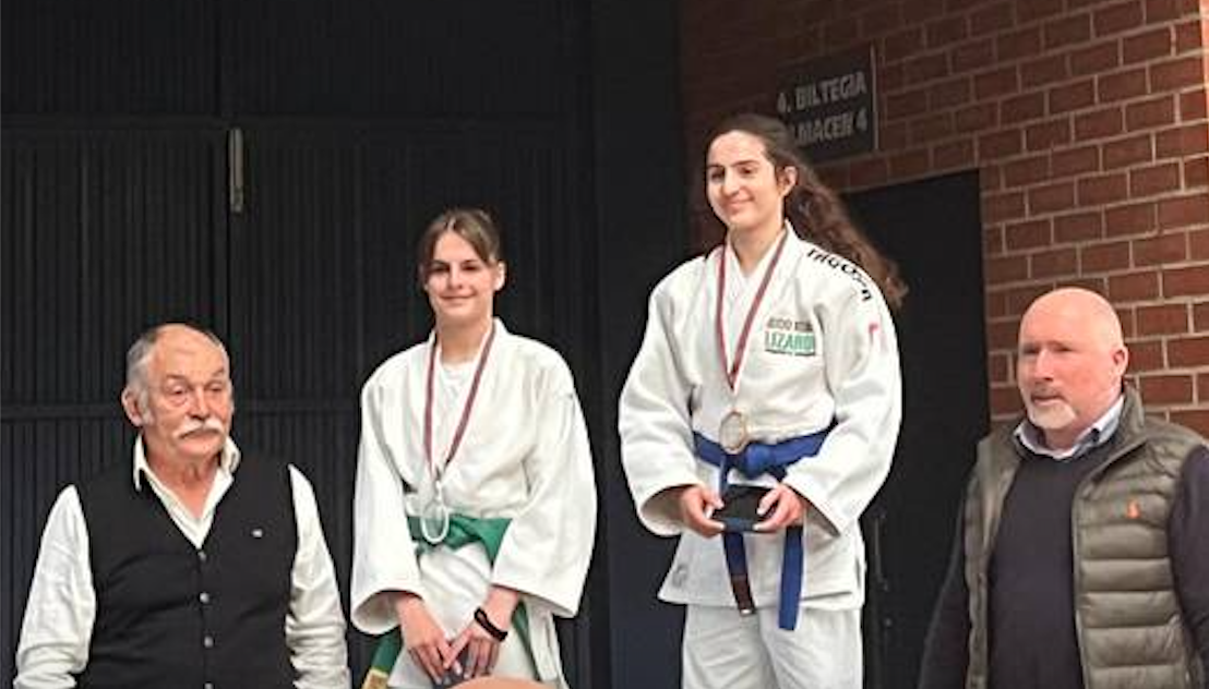 Itxaso Manzanas txapeldun kadete mailako Euskadiko Judo Txapelketan