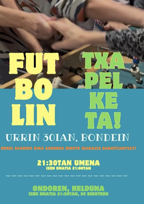 Txapelketa: futbolin txapelketa