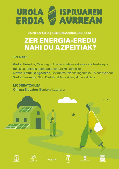Solasaldia: 'Zer energia eredu nahi du Azpeitiak?'