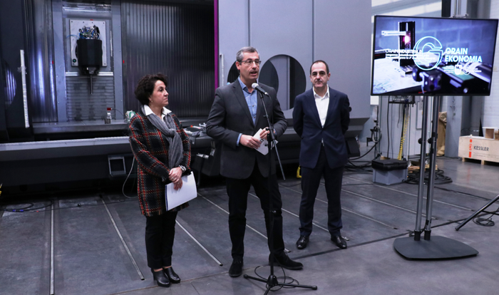 Gipuzkoa 4.0 Fabrikazio Aurreratuko Sarearen aurkezpena egin dute Azkoitiko Ibarmia enpresan