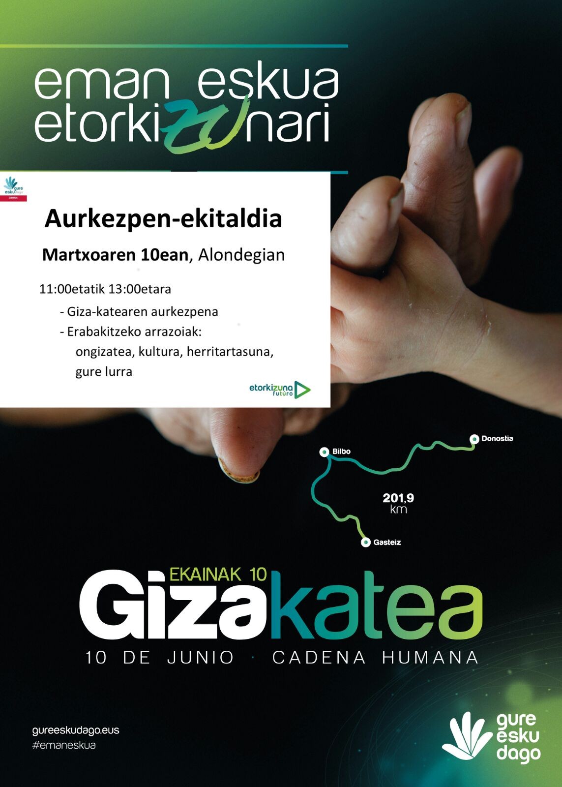 Gizakatearen berri emateko bilera