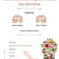 Hitzaldia: 'Gaixotasun neurodegeneratiboak eta nutrizioa'