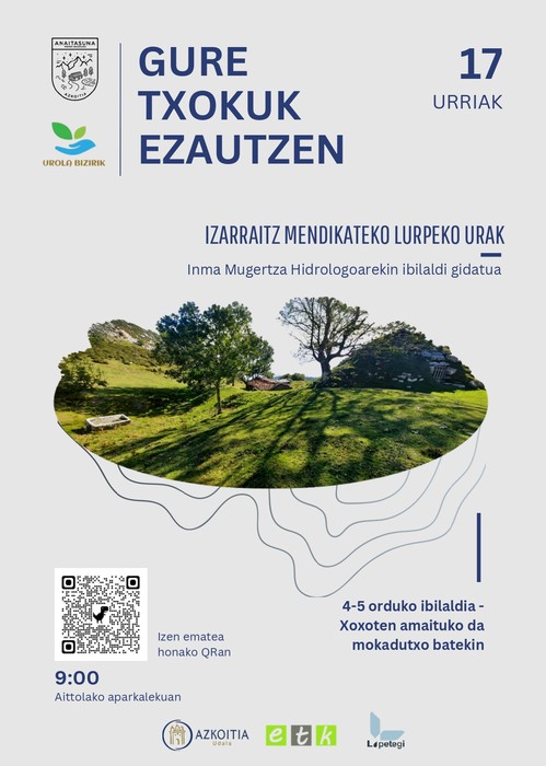 Gure Txokoak Ezagutzen: Izarraitz mendikateko lurpeko urak