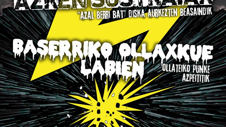 Kontzertuak izango dira gaur gauean Torreberri Gaztetxean