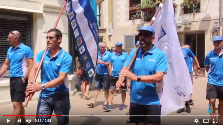 Bideoa: Badok13 taldea Gipuzkoako eta Plentziako banderak ospatzen