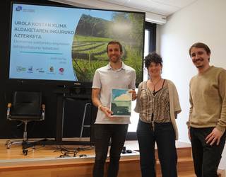 Klima aldaketak eskualdean izango duen eragina aztertu du UKUEk