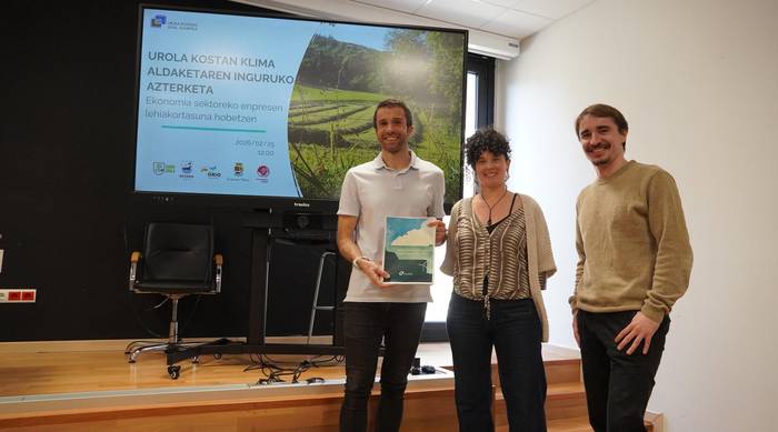 Klima aldaketak eskualdean izango duen eragina aztertu du UKUEk
