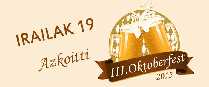 III. Oktoberfest ospatuko dute datorren zapatuan