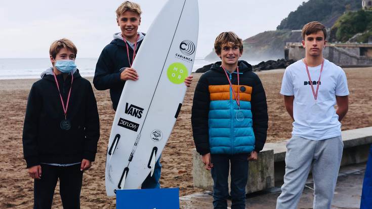 Oxel Oregi eta Kenjiro Erostabe bikain gazte txapelketan