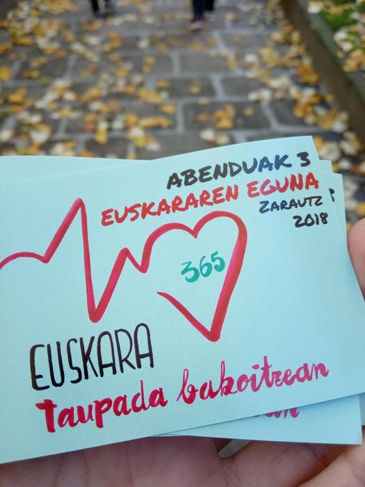 Zarauztarrek ere Euskararen Eguna ospatuko dute