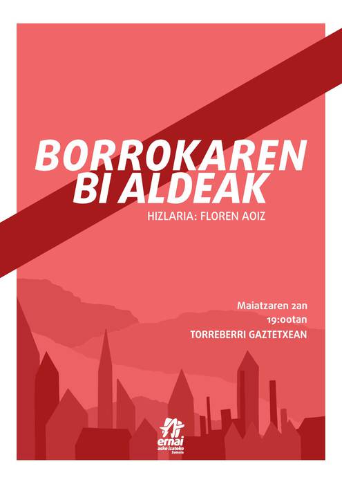 'Borrokaren bi aldeak' hitzaldia