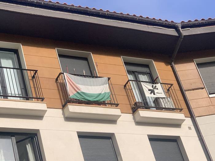 Palestinako genozidioa salatzeko, lanuztera eta protestara deitu dute biharko