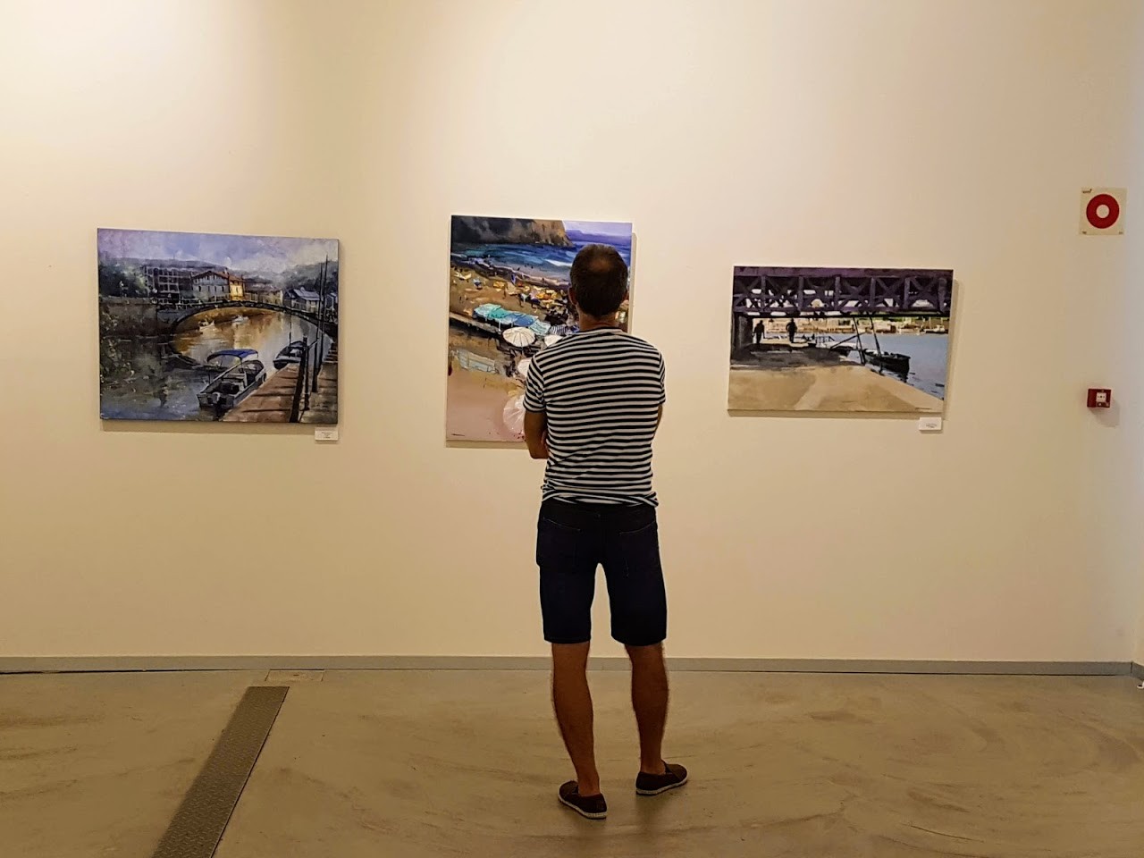 Zabaldu dute Kaleko pintura lehiaketako erakusketa