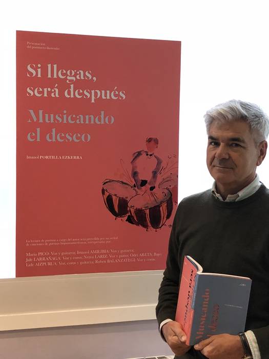 Poesia liburu berria aurkeztuko du Imanol Portilla Ezkerrak