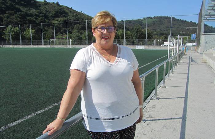 Maria Eugenia Atxega: "Orioko futbol taldearen helburua gazteei futbolean aritzeko aukera ematea da"