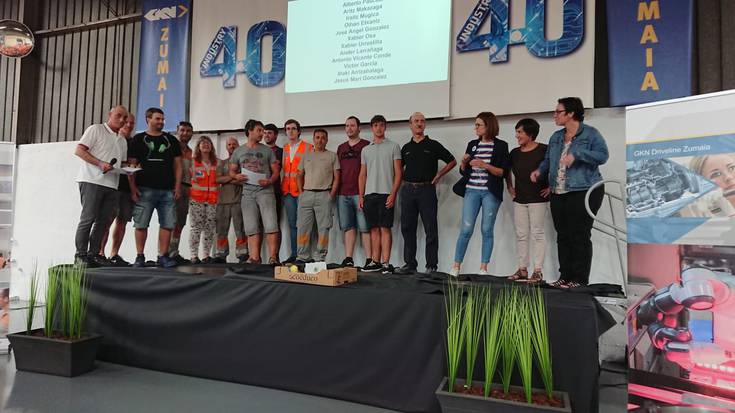 Zumaiako GKN Drivelinek 2017-2018ko gizarte ekimeneko proiektuaren itxiera ekitaldia egin du