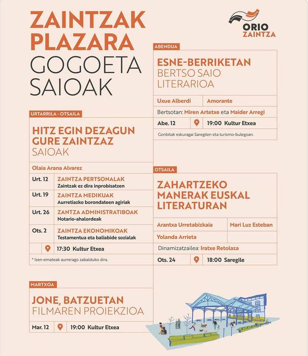 Zaintzak Plazara: 'Hitz egin dezagun gure zaintzaz' saioa, Olaia Aranaren eskutik