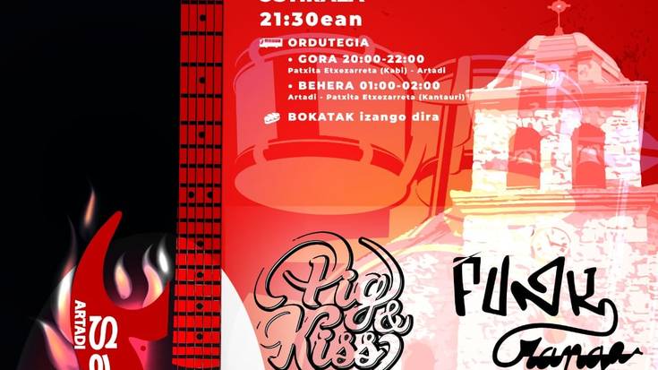 Kontzertuak Artadiko jaietan