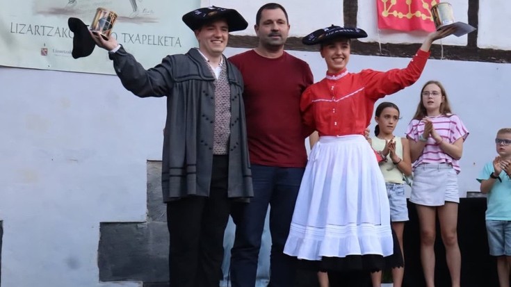 Jone Arriaranek eta German Aranburuk irabazi dute Lizartzako Dantza Solte Txapelketa