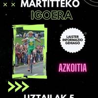 Lasterketa: XVII. Martirietako igoera