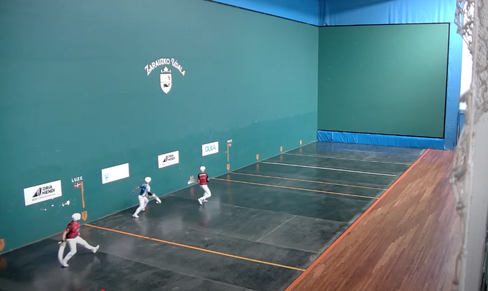 Gaur jokatuko dituzte Jai Alai Zarautz erremonte txapelketako finalak