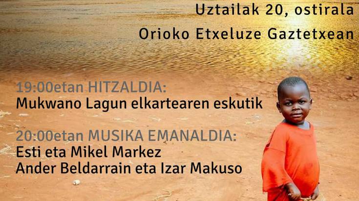 Etxeluze gaztetxean `Elkartasun iluntzea´egingo dute ostiralean