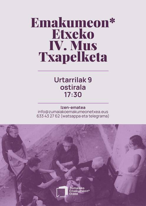 Emakumeon Etxeko IV. mus txapelketa