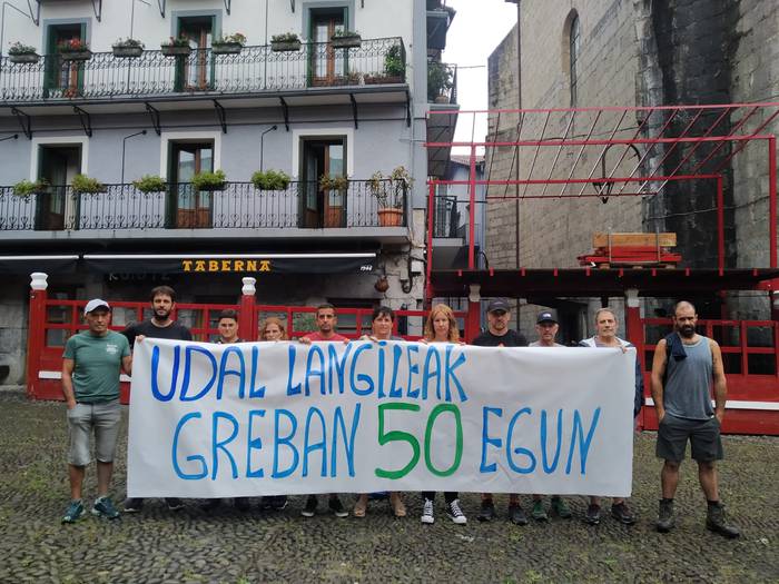 50 egunen ostean, greba eten dute Zestoako udal langileek