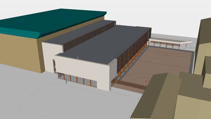 Kiroldegiko pista estali berria eraiki­tze­ko xehetasun azterketari behin betiko onespena eman diote