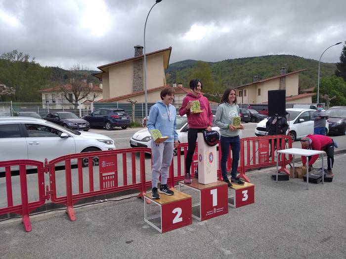 Leire Baraibar bigarren izan da Nafarroa Xtreme 35 proban