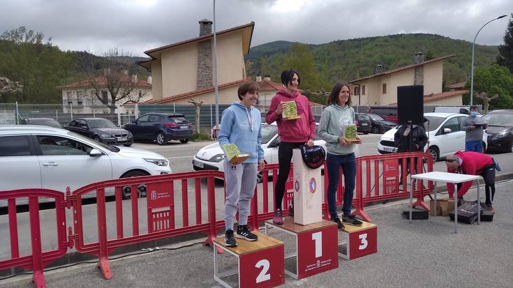 Leire Baraibar bigarren izan da Nafarroa Xtreme 35 proban