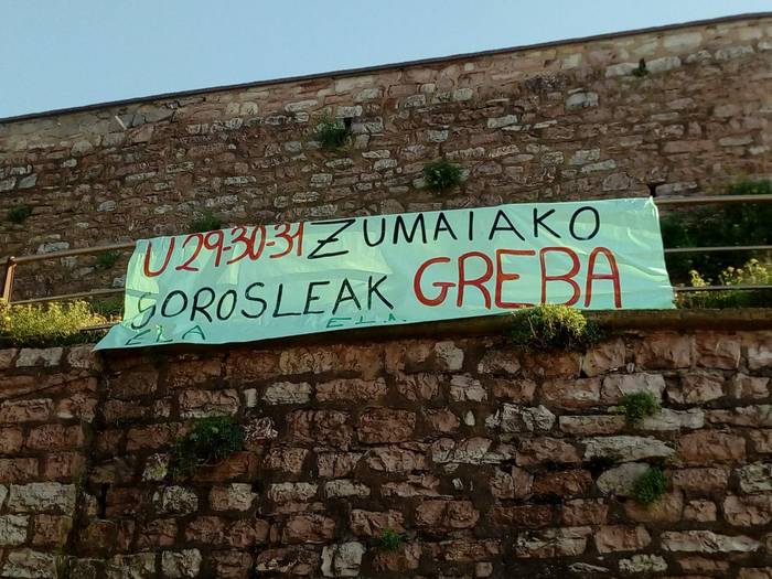 Zumaiako  eta Orioko hondartzetako sorosleak ere, grebara