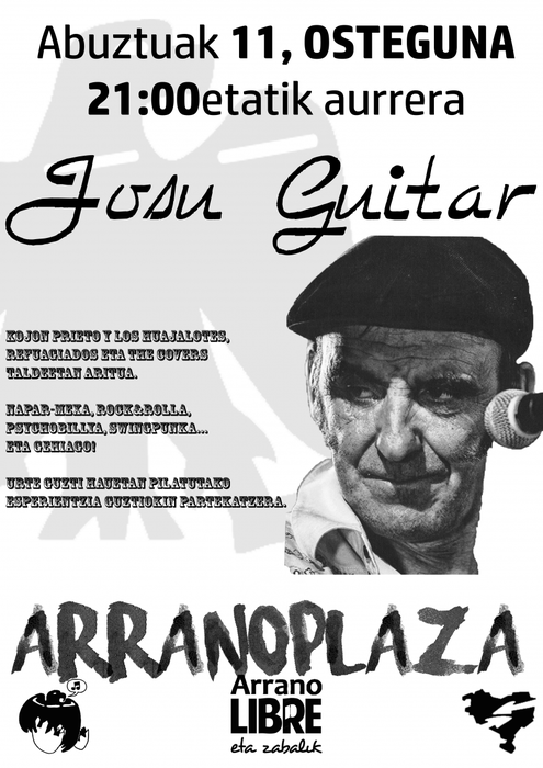 Josu Guitar bihar, Zarauzko Arranoplazan