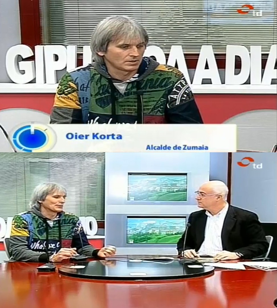 Oier Korta alkatea Teledonostin