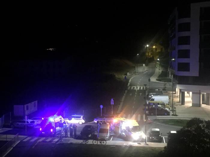 Gazte bat larri zauritu da Azpeitian bizikletatik erorita