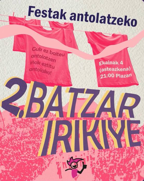 Saninazioak antolatzeko batzar irekia